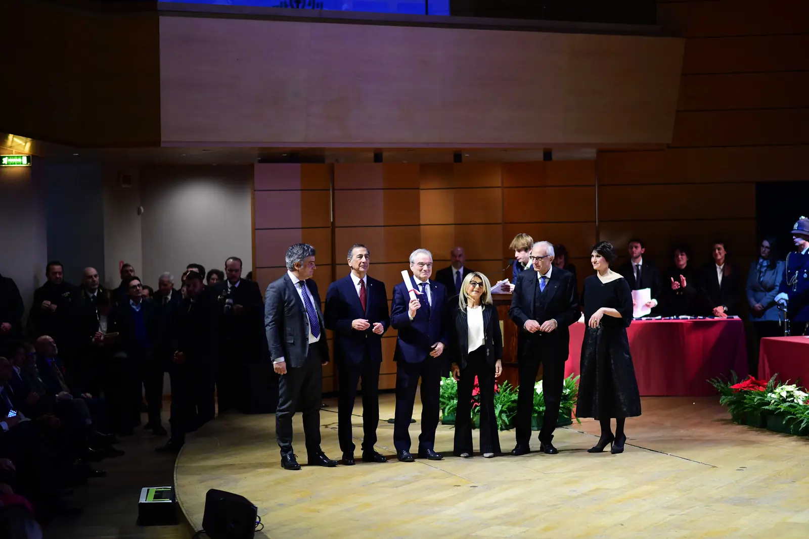 Cerimonia di conferimento dell’Ambrogino d’Oro all’Osservatorio Metropolitano di Milano.
